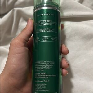 Bath & Body Works Green Fine Fragrance Mist